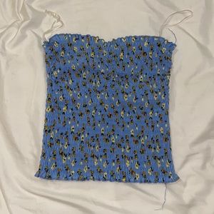 Floral Print tube top